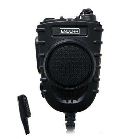Heavy duty, waterproof (IP68) remote shoulder speaker microphone with 3. . Endura mic